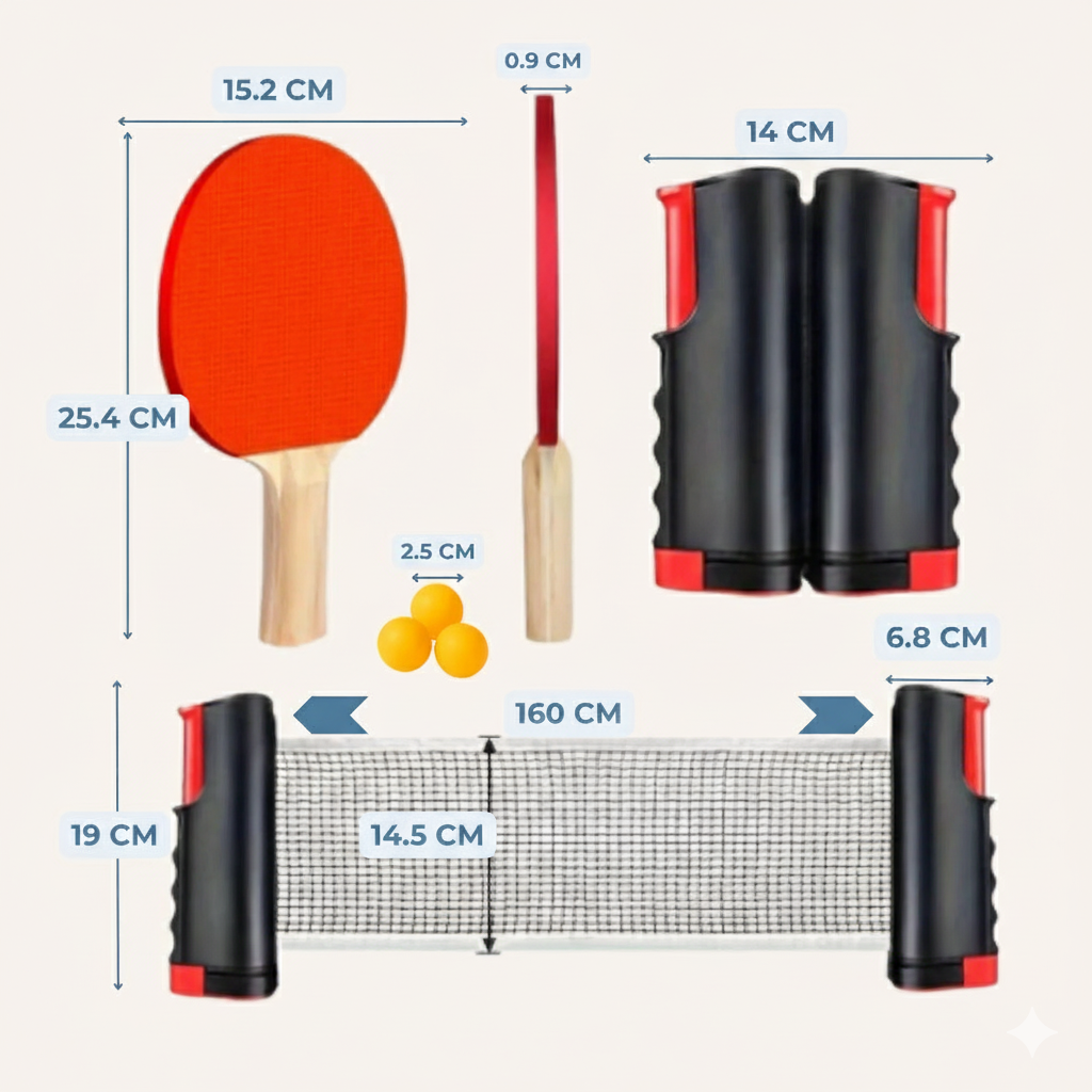 RallyFlex Portable Ping Set™