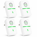 VoltGuard™ Smart Energy Saver Plug – Voltage Stabilizing Power Saver Device with Surge Protection for Home & Office (4-Pack)