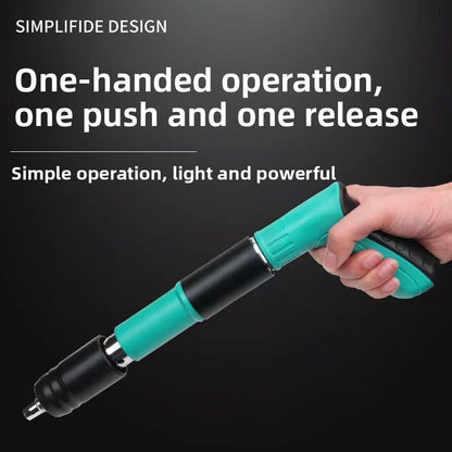 StrikePro™ Mini Nail Gun Kit – Compact 5-Speed Heavy-Duty Nail Gun with Noise-Reduction Design for Construction, Framing & Installation Work