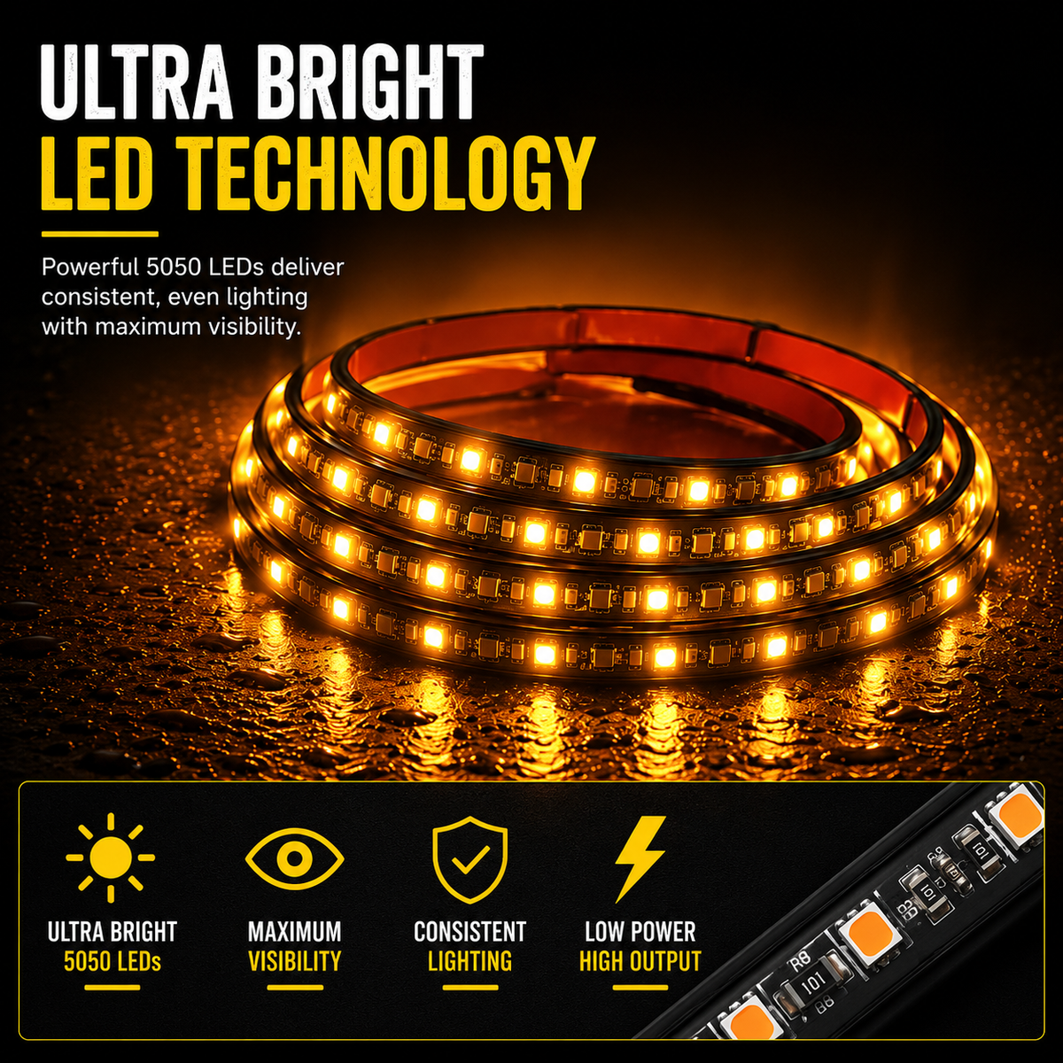 GlowTrail™ Dynamic Running Board Lights