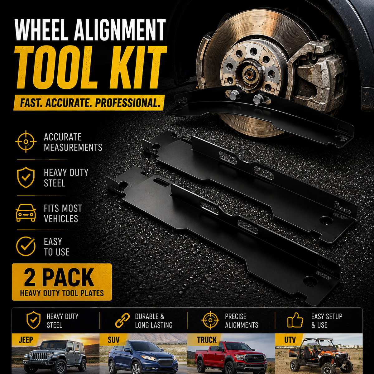 AlignPro Precision Toe Alignment Kit