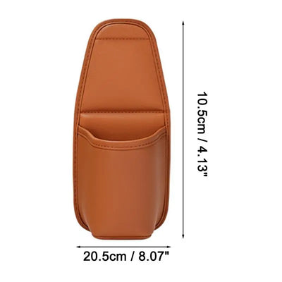 PU Leather Car Door Organizer Hanging Cup Holder Storage Bag Bottle Pocket Interior Stowing Tidying Accessories