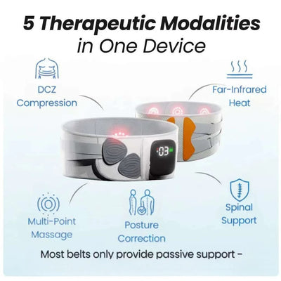 ActiveRelief™ Recovery Belt – Heated Waist & Lower Back Support Belt for Sciatica Relief, Muscle Recovery & Everyday Comfort