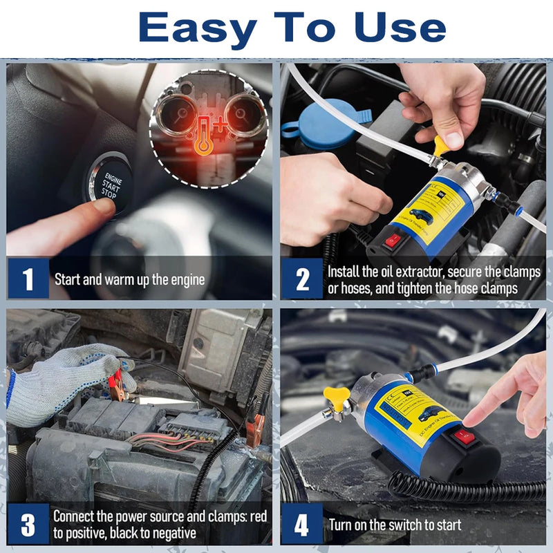Place the hoses