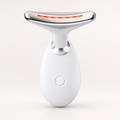 NeckLift Electric Face & Neck Microcurrent Toning Device – Portable Skin Firming Tool for a Smooth, Defined Appearance (White)