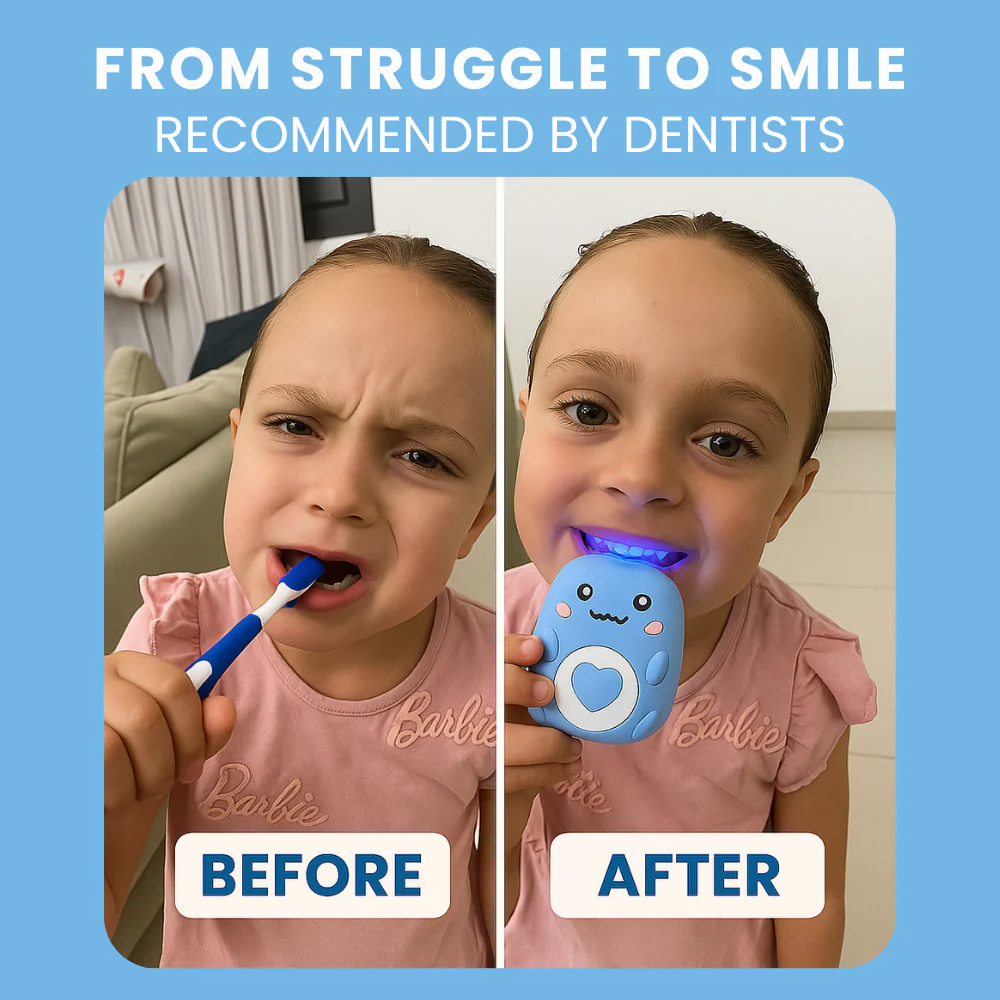 ZingBrush™ U-Curve 360° Ultrasonic Kid's Toothbrush