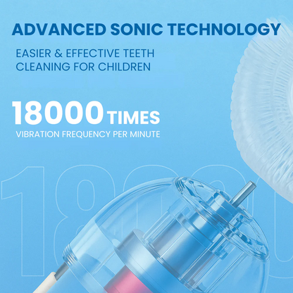 ZingBrush™ U-Curve 360° Ultrasonic Kid's Toothbrush