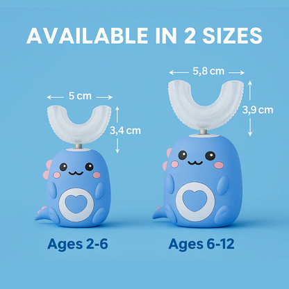 ZingBrush™ U-Curve 360° Ultrasonic Kid's Toothbrush