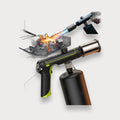 BlazeMaster™ Propane Torch Gun – Adjustable High-Heat Cooking Torch with One-Touch Max Flame, Safety Lock & Charcoal Igniter for BBQ, Searing & Outdoor Cooking