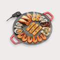 SizzlePro™ Smokeless Indoor Grill & Griddle – 14” Nonstick Electric BBQ Grill with Adjustable Temperature Control for Steak, Pancakes & Everyday Cooking