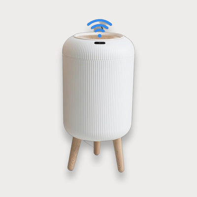 puresense trash can white